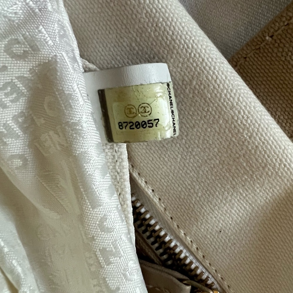 Chanel Canvas Marshmallow CC Tote - Picture 11 of 13